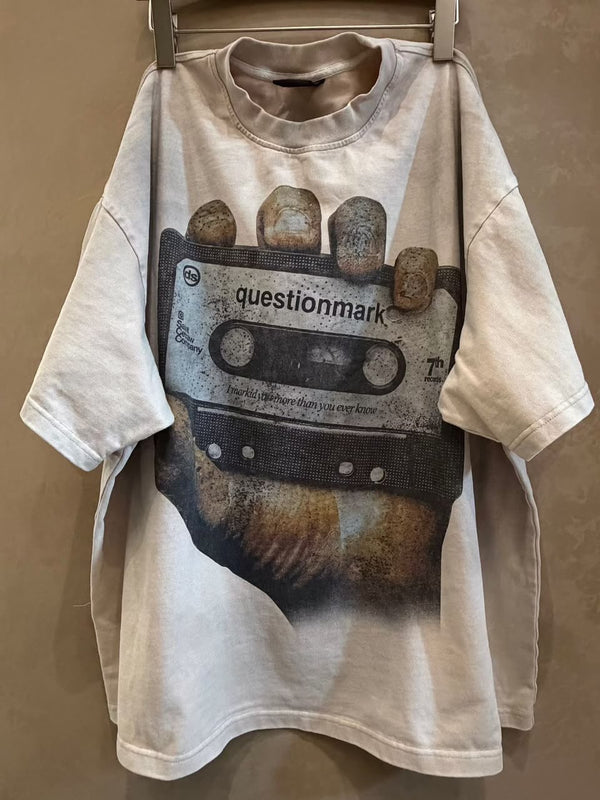 Oversized tee shirt