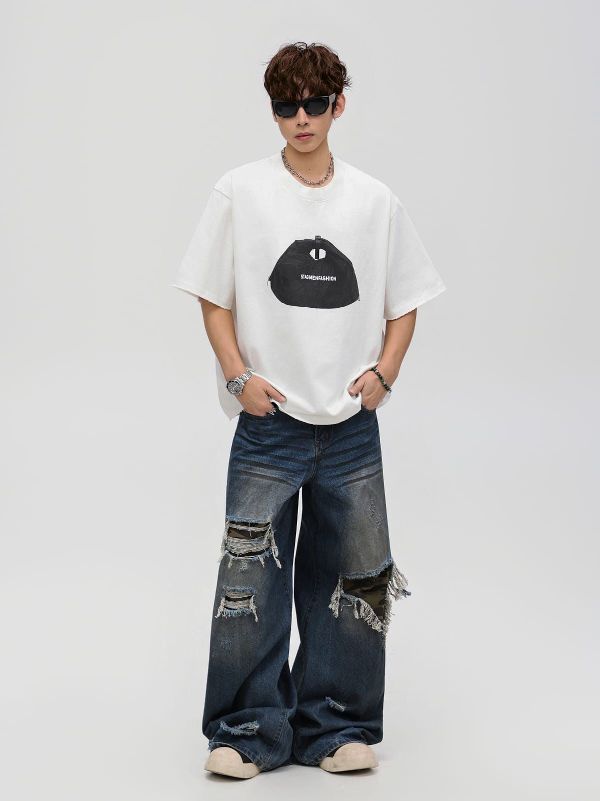 FOSTER WHITE T SHIRT