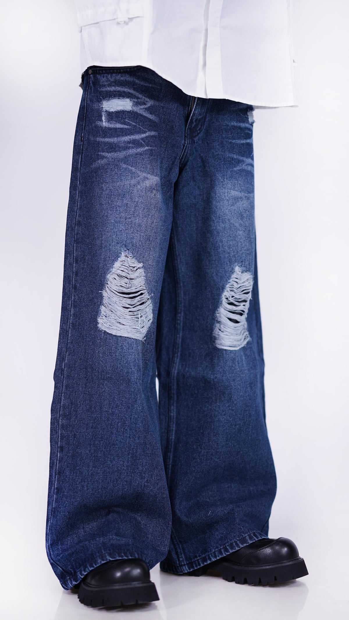 Hunter ripped jeans