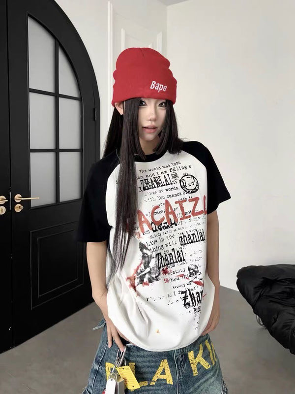 Raglan Graphic T-Shirt