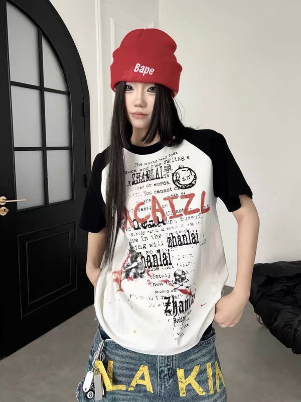 Raglan Graphic T-Shirt