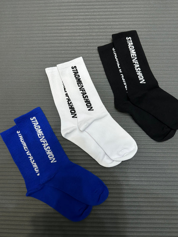 STAGMENFASHION Logo Crew Socks