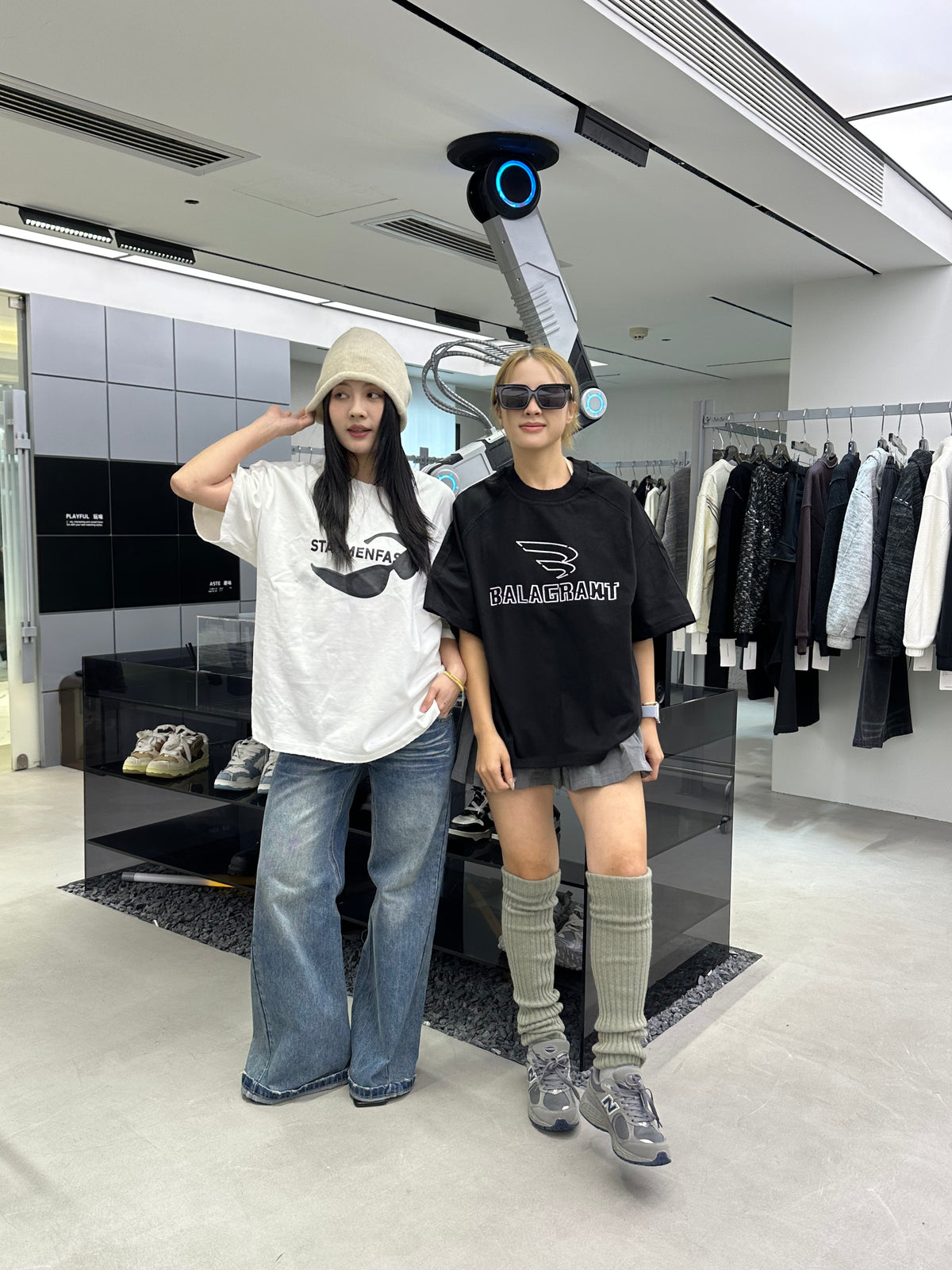 BALAGRANT Wing Logo Oversized T-Shirt