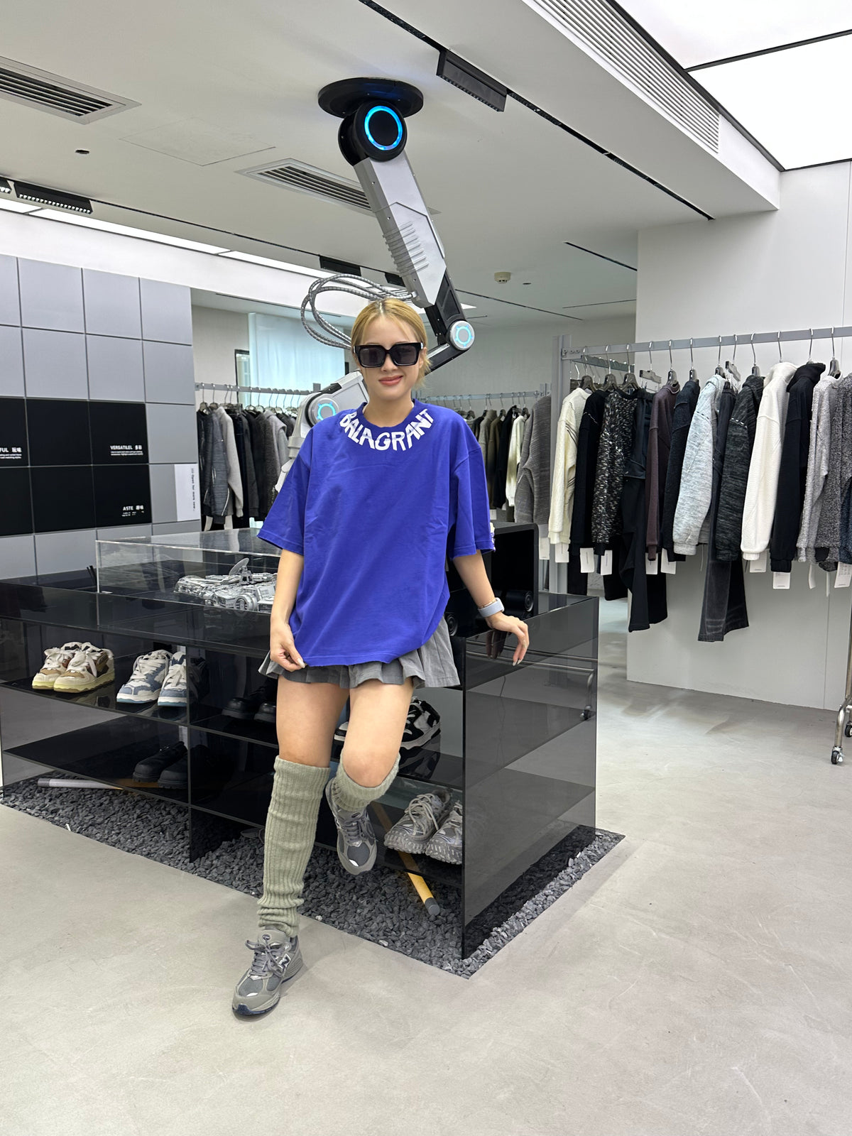 BALAGRANT Wing Logo Oversized T-Shirt