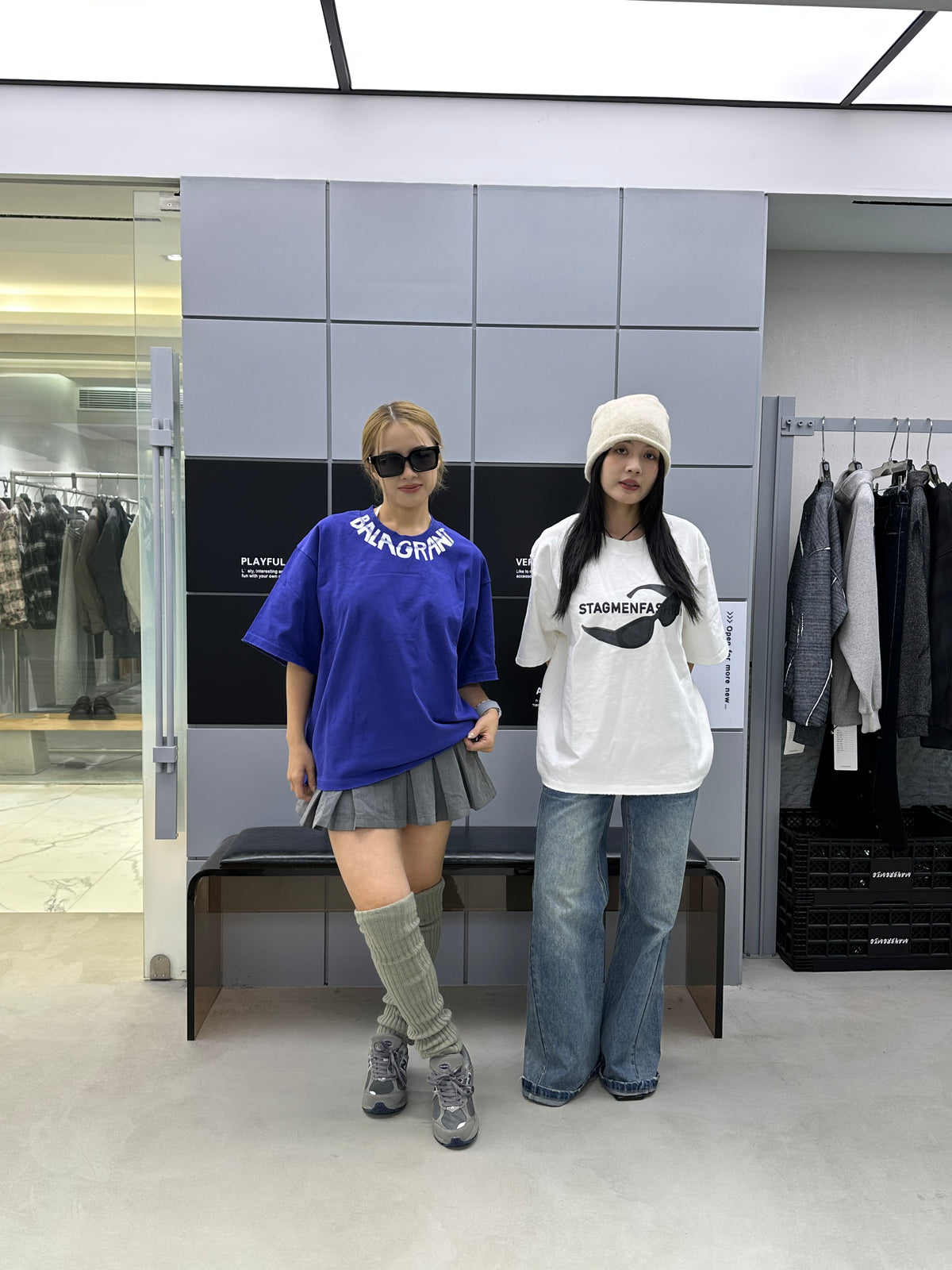 BALAGRANT Wing Logo Oversized T-Shirt
