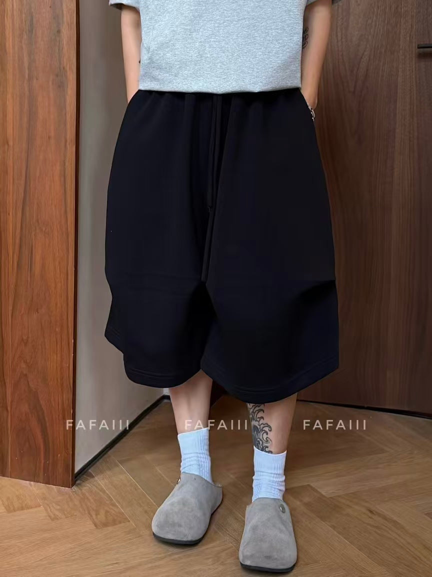 FAFAIII Drop-Crotch Balloon Shorts