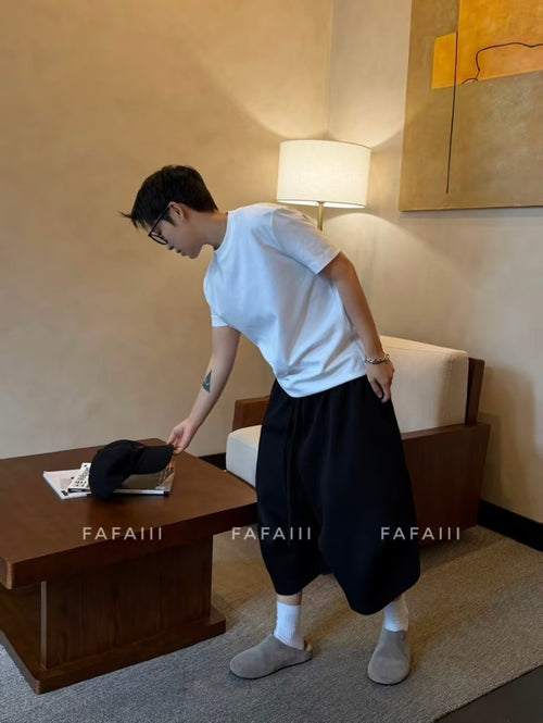 FAFAIII Drop-Crotch Balloon Shorts